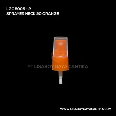 5005-2-SPRAYER-NECK-20-ORANGE, botol toner spray