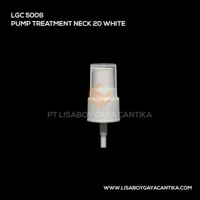 5006-PUMP-TREATMENT-NECK-20-WHITE, botol toner spray