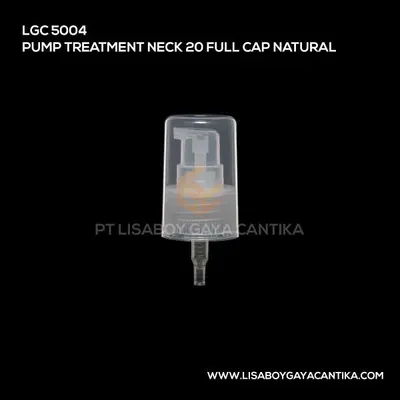 5004-PUMP-TREATMENT-NECK-20-FULL-CAP-NATURAL, botol toner spray
