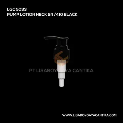 5033-PUMP-LOTION-NECK-24-410-BLACK, botol toner spray