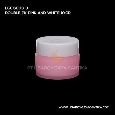 LGC-6003-3-DOUBLE-PK-PINK-AND-WHITE-10-GR, pot cream