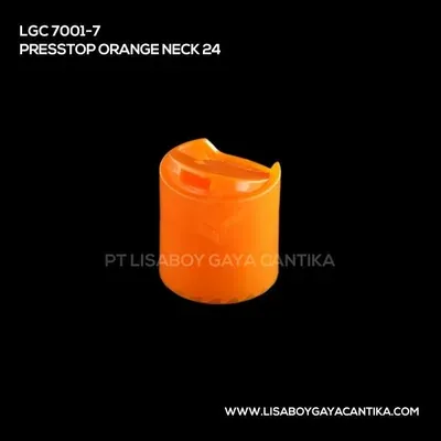LGC-7001-7-PRESSTOP-ORANGE-NECK-24, tutup presstop