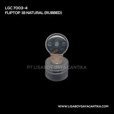 LGC-7003-4-FLIPTOP-18-NATURAL-RUBBED, tutup presstop