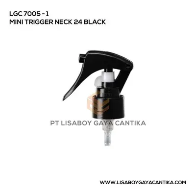 LGC-7005-1-MINI-TRIGGER-NECK-24-BLACK, tutup presstop