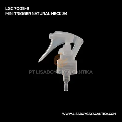 LGC-7005-2-MINI-TRIGGER-NATURAL-NECK-24, tutup presstop