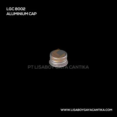 8002-ALUMUNIUM-CAP, pot cream aluminium