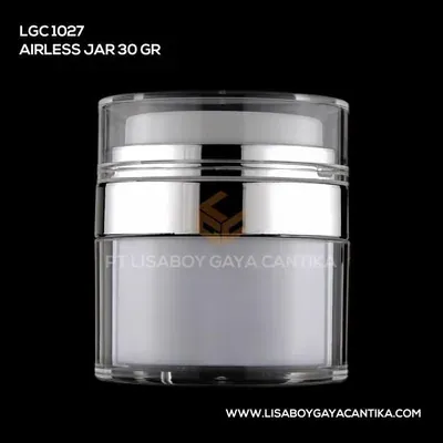1027-AIRLESS-JAR-30-GR, pot cream acrylic