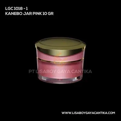 1018-1-KANEBO-JAR-PINK-10-GR, pot cream acrylic
